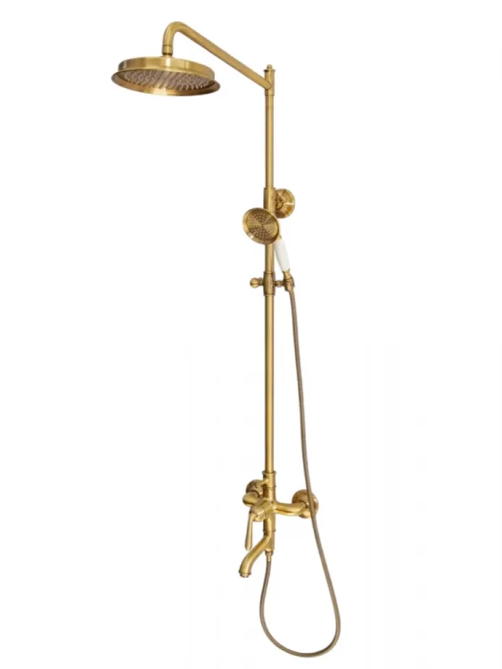 Душевая система с тропическим душем,бронза Vivi-Felice 0560 BRONZO