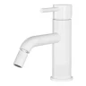 Смеситель для биде с поворотным изливом,белый матовый Vivi-Felice 0645 BIANCO OPACO