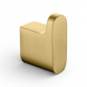Одинарный крючок,матовое золото Vivi-Felice K 1001 ORO OPACO