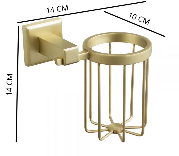 Держатель для освежителя воздуха,матовое золото Vivi-Felice FL 1010 ORO OPACO