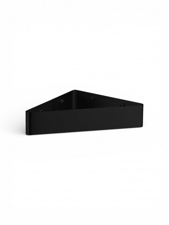 Угловая полка из латуни,черный матовый Vivi-Felice F 01 NERO OPACO