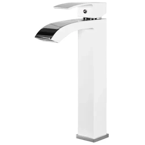 Смеситель для накладной раковины,хром белый Vivi-Felice 1025 B CROMO-BIANCO