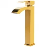 Смеситель для накладной раковины,золото глянцевое Vivi-Felice 1025 ORO