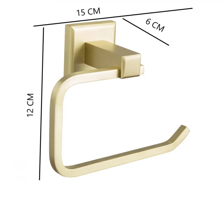 Держатель для туалетной бумаги,матовое золото Vivi-Felice FL 1005 ORO OPACO