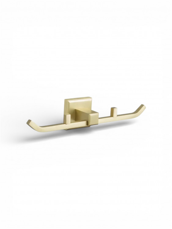 Планка с четырьмя крючками для ванной комнаты,матовое золото Vivi-Felice FL 1004 ORO OPACO