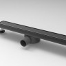 Душевой лоток с сифоном 900мм,оружейная сталь Vivi-Felice V-900 GUN METAL
